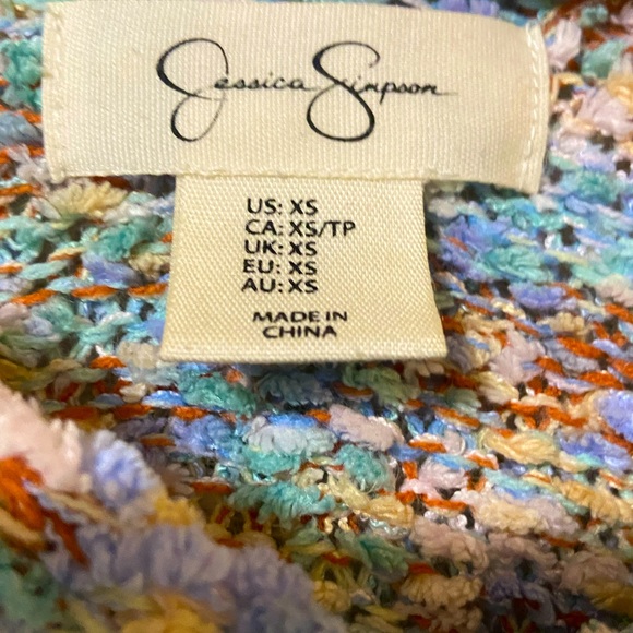 Jessica Simpson Rainbow Knit Cardigan - Picture 4 of 6